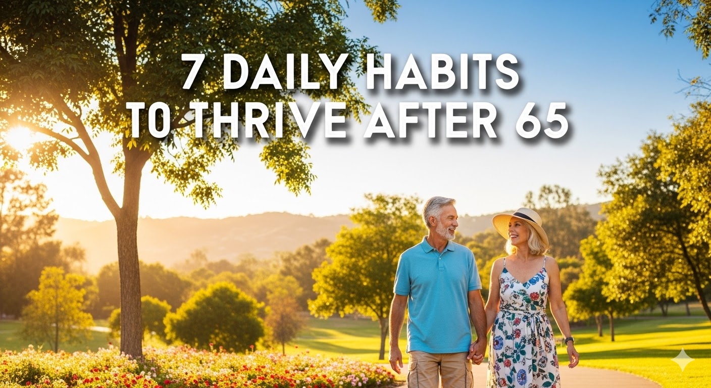 7 Daily Habits to Thrive After 65: The Ultimate Guide to Unstoppable Energy.
