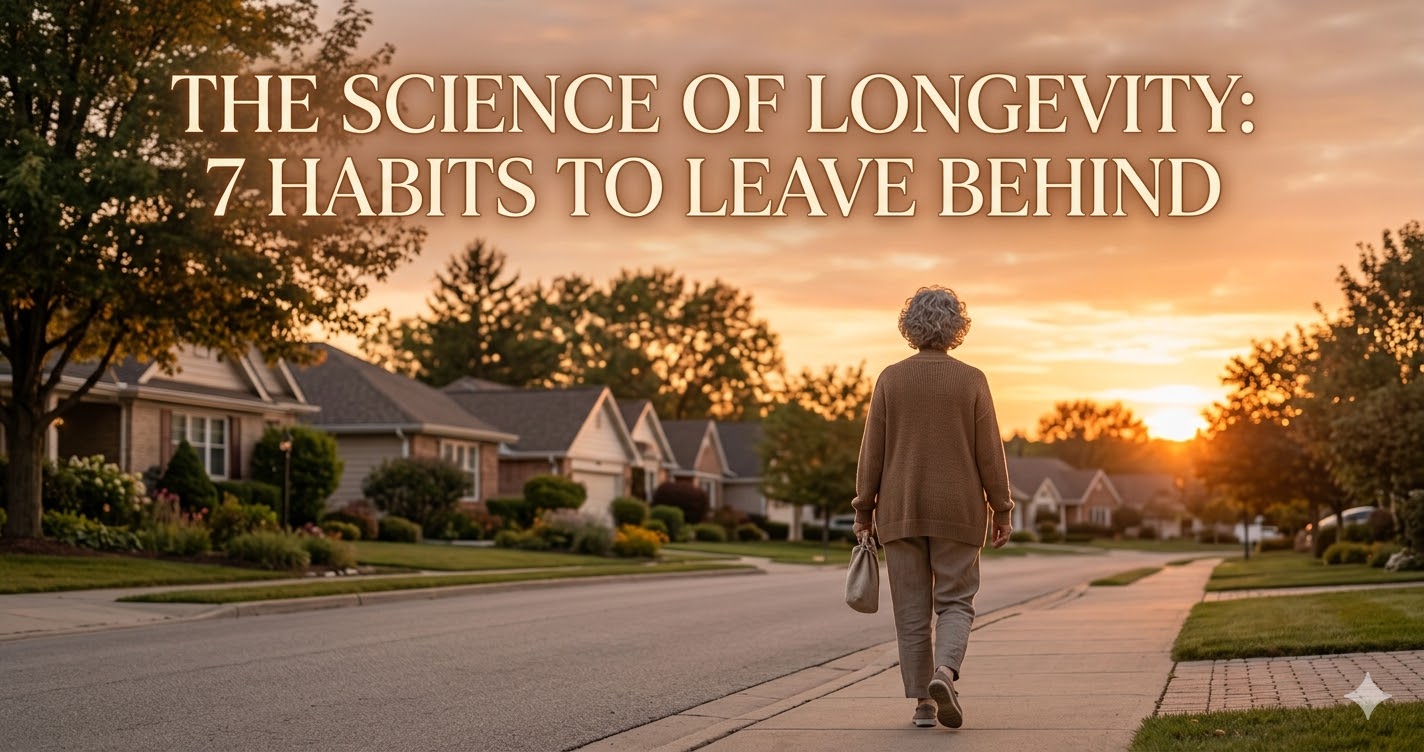 7 Habits to Stop Immediately for a Longer, Healthier Life: Wisdom from 94 Years.