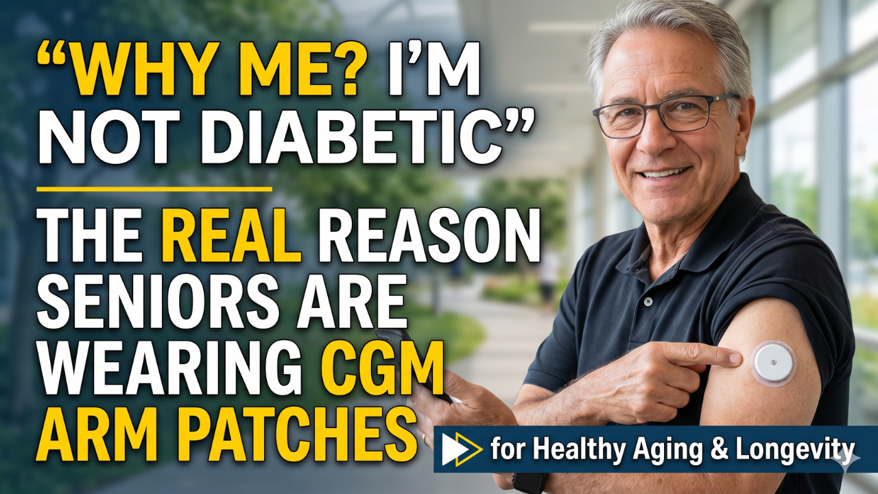 “Why Me? I’m Not Diabetic”: The Real Reason Seniors Are Wearing CGM Arm Patches