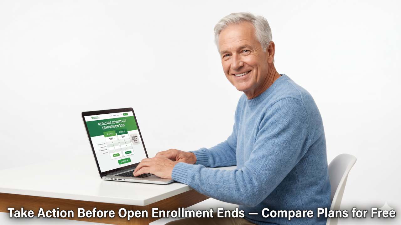 Take action before Open Enrollment ends — compare plans for free