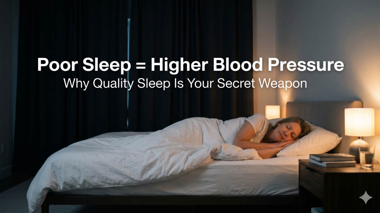 Quality Sleep for Heart Health and Lower Blood Pressure