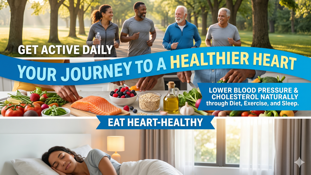How to Lower Blood Pressure and Cholesterol Naturally: 5 Lifestyle Changes That Actually Work.