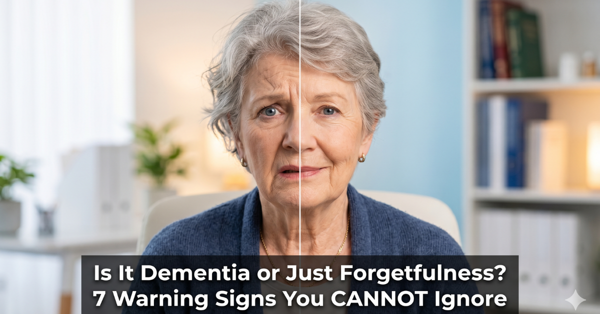 Is It Dementia or Just Forgetfulness? 7 Warning Signs You CANNOT Ignore!!