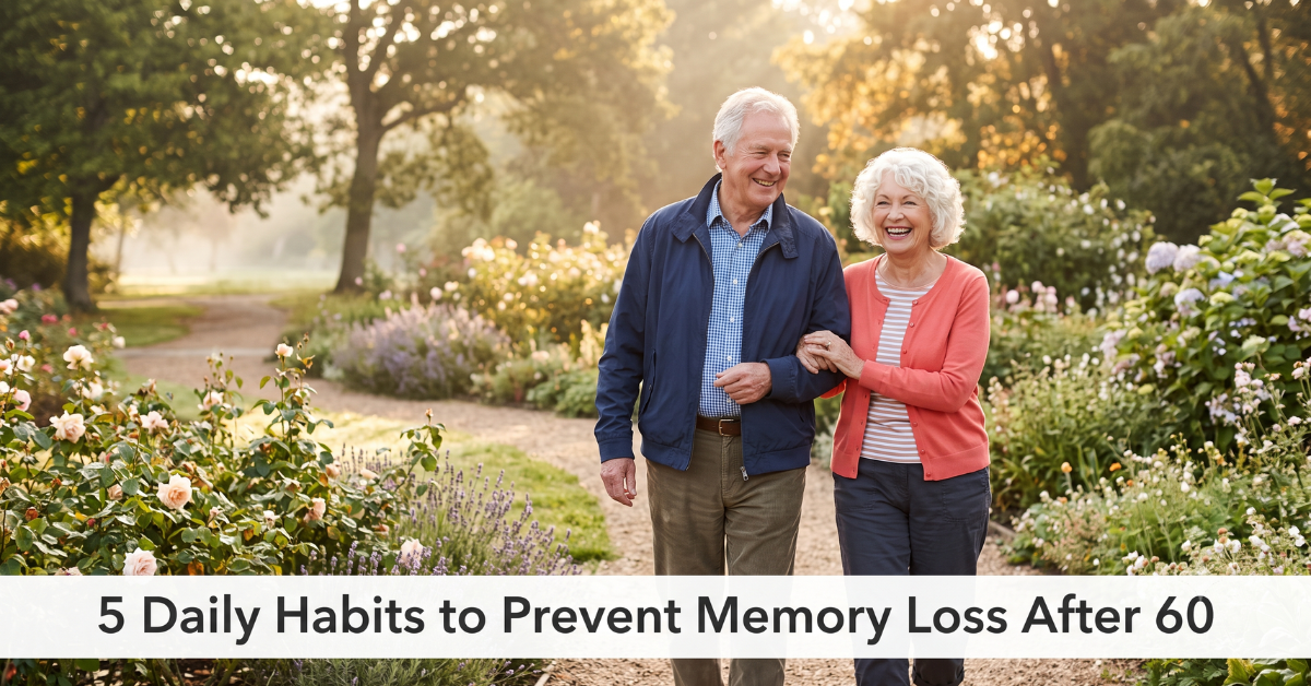 5 Daily Habits to Prevent Memory Loss After 60