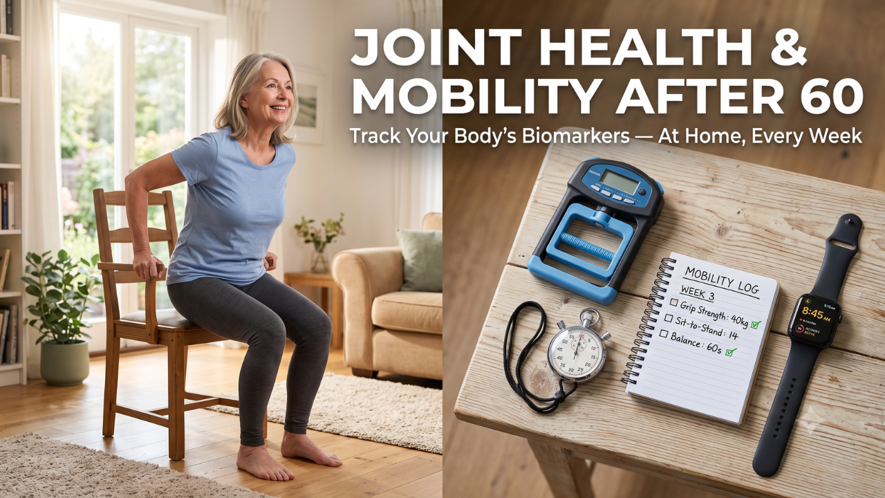 Joint Health & Mobility After 60: 5 Home Biomarkers You Can Track This Week.