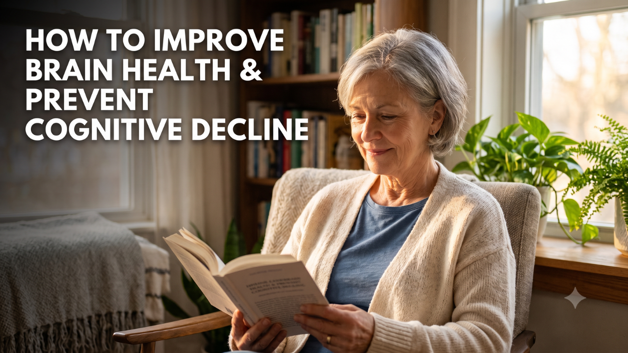 How to Improve Brain Health and Prevent Cognitive Decline.