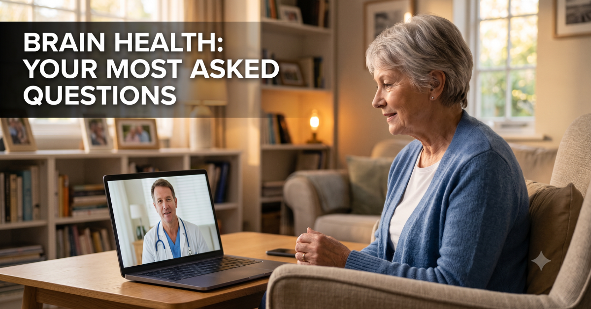 Frequently asked questions about brain health for seniors