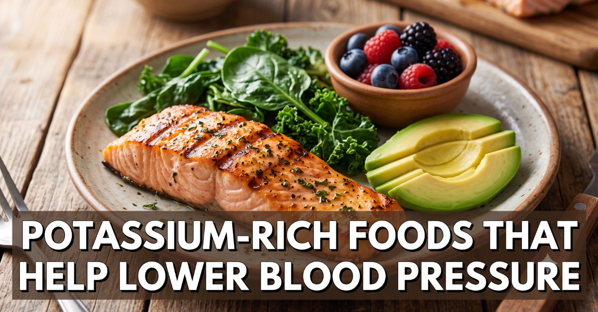 Potassium-rich foods that help lower blood pressure