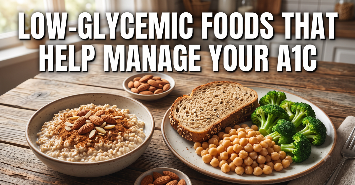 Low-glycemic foods that help manage your A1C