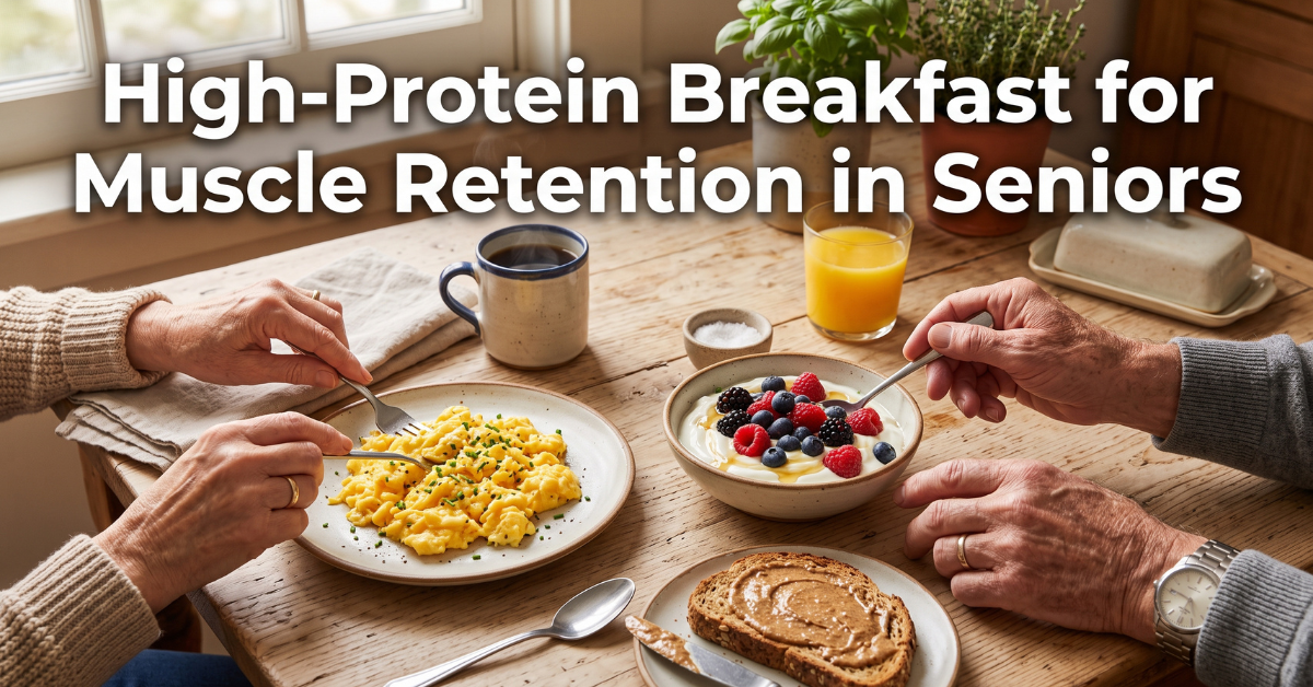 High-Protein Breakfast for Muscle Retention in Seniors