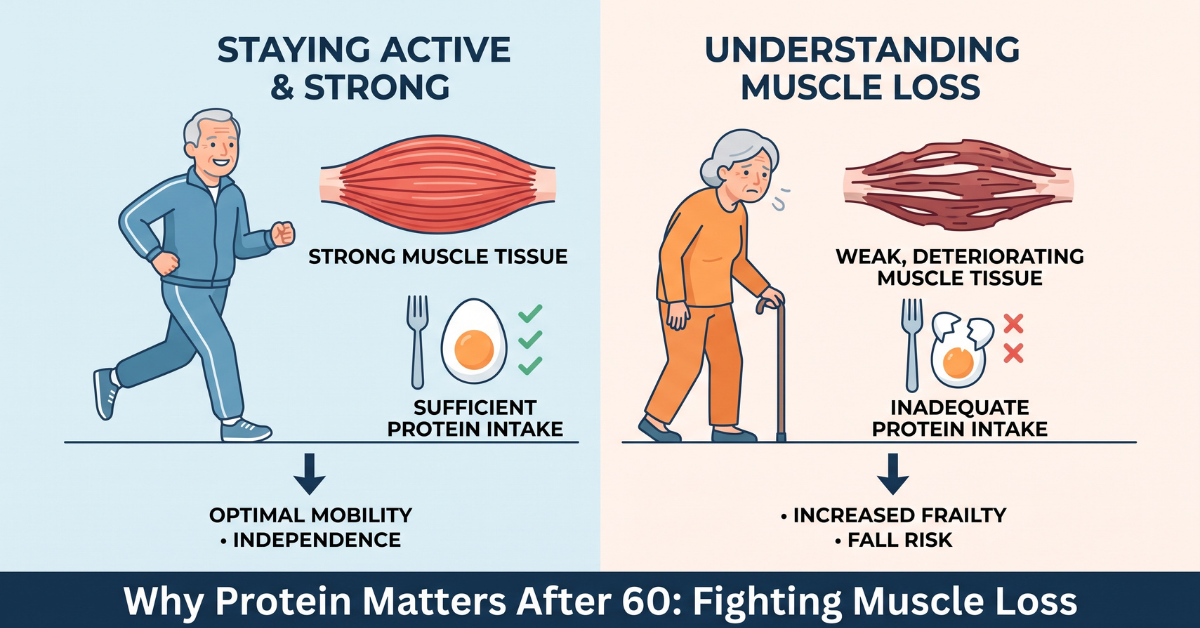 High protein breakfast for muscle retention in seniors - why it matters after 60