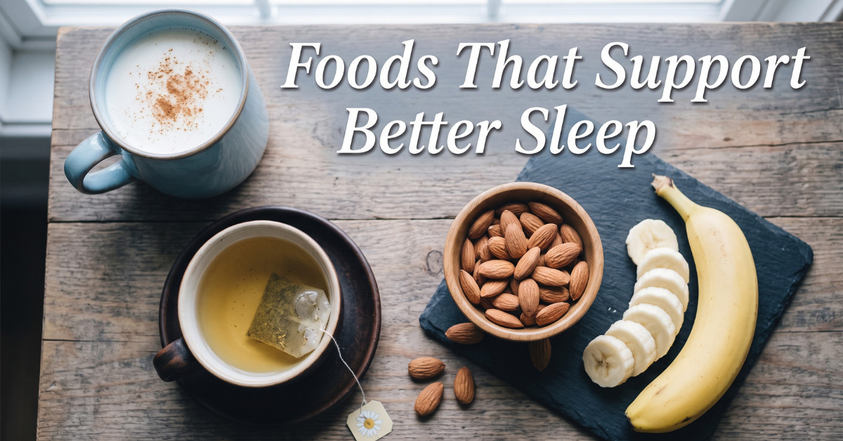 Healthy evening snacks that support sleep for seniors