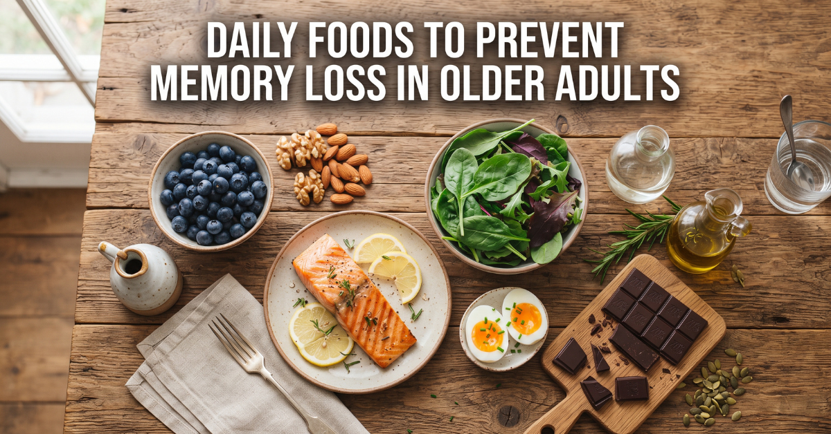 Daily Foods to Prevent Memory Loss in Older Adults