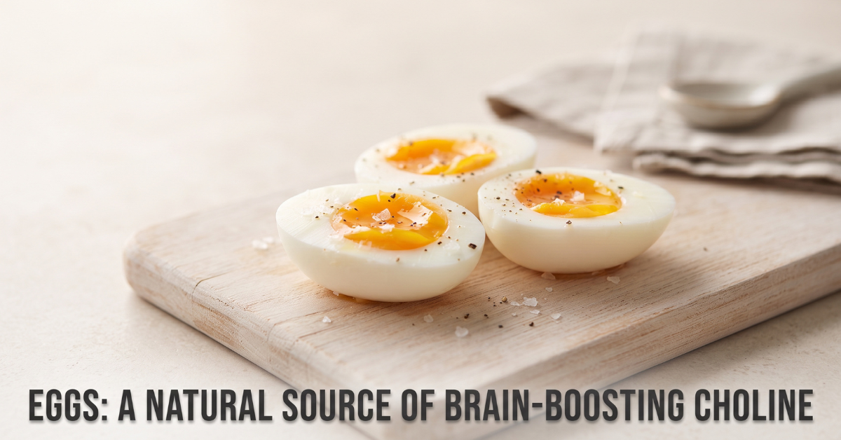 Eggs: A Natural Source of Brain-Boosting Choline