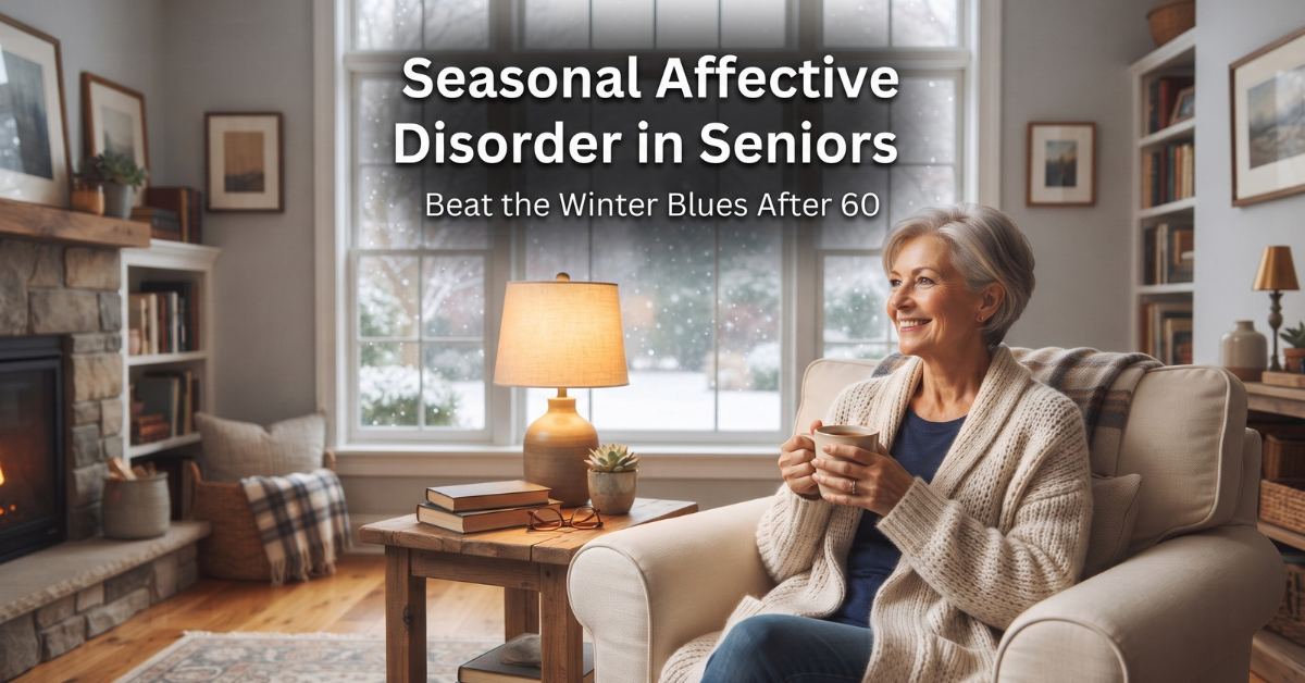 Seasonal Affective Disorder in Seniors: A Complete Guide to Beating the Winter Blues After 60.